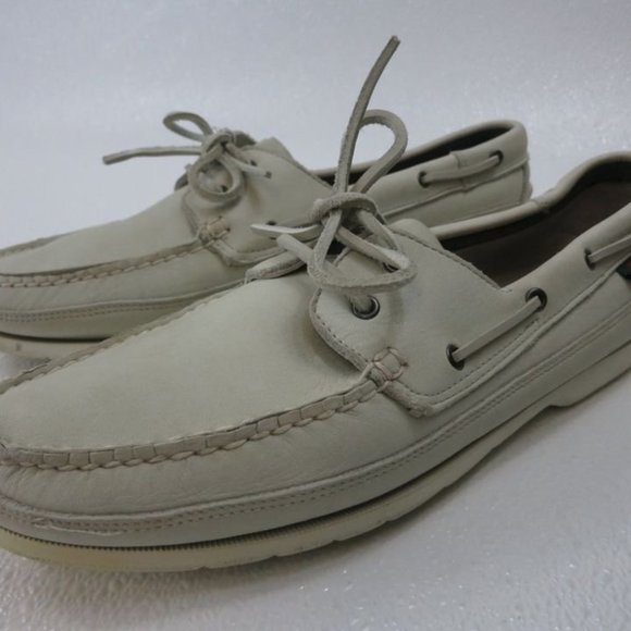 Dockmasters Leather Comfort Casual Boat Shoes Mens Casual Footowear sz 14 M - Picture 7 of 7
